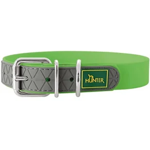 HUNTER Obroża HUNTER Convenience 68922 38 46 cm) Zielony - Obroże dla psów - miniaturka - grafika 1