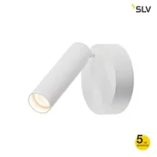 Oprawy, klosze i abażury - SLV SPOTLINE KARPO 30 1 spot okrągła biała 152341 (152331) - miniaturka - grafika 1