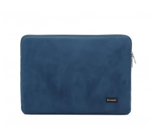 Bombata Velvet Sleeve 13-14" granatowy E00871-11 - Torby na laptopy - miniaturka - grafika 1
