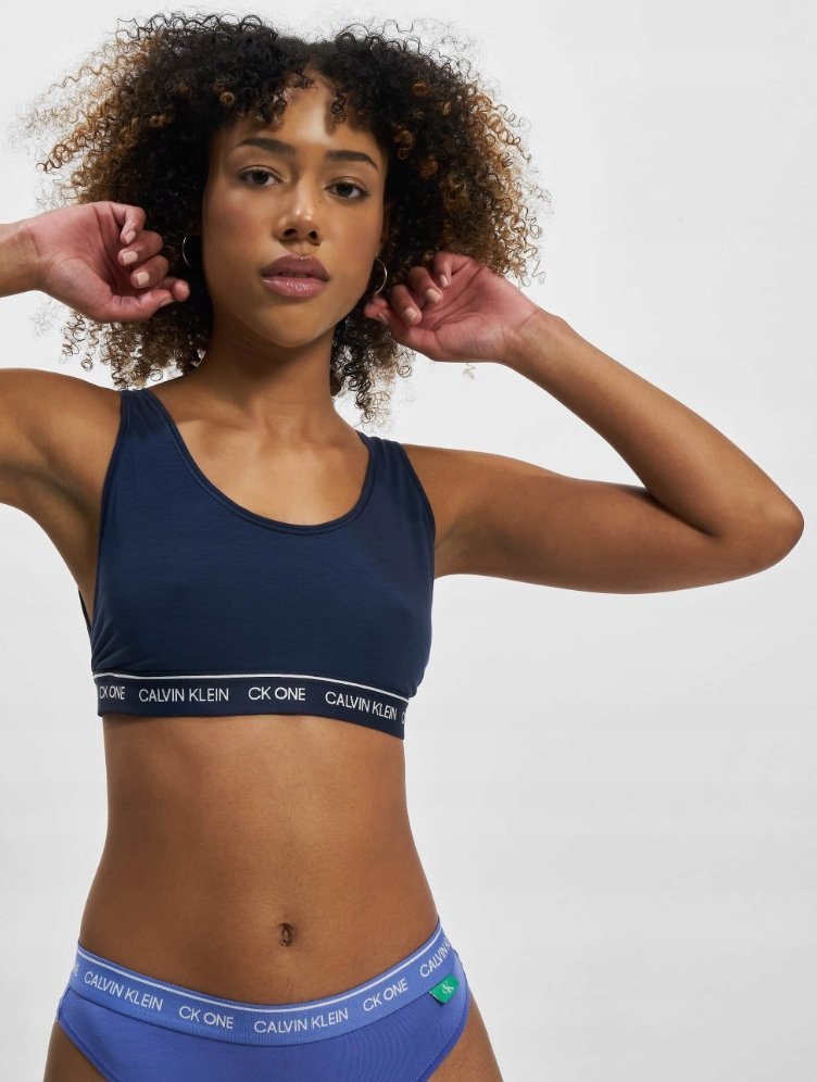 CALVIN KLEIN BIUSTONOSZ GRANATOWY BEZ FISZBIN XS 2A0F2_F* XS 2_0 TIA