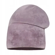 Czapki damskie - Czapka Damska Welurowa Beanie Jagoda - miniaturka - grafika 1