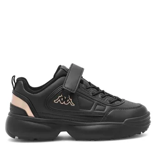 Sneakersy Kappa SS24-3CK10 Czarny - Buty dla dziewczynek - miniaturka - grafika 1