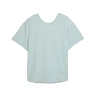 Koszulki sportowe damskie - Damska luźna koszulka MOVE CLOUDSPUN PUMA Modern Mint Green - miniaturka - grafika 1