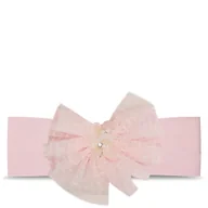 Czapki dla dzieci - Opaska materiałowa Jamiks Francine JLG063 Różowy - miniaturka - grafika 1