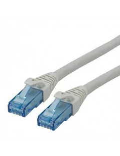 ROLINE UTP Patchcord Cat.6a Component Level, LSOH, szary, 10 m - Pozostałe akcesoria sieciowe - miniaturka - grafika 1