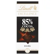 Czekolada - Lindt Excellence 85 % Cocoa Czekolada ciemna 100 g - miniaturka - grafika 1