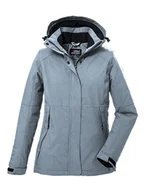 Kurtki i kamizelki sportowe damskie - Killtec Kurtka funkcyjna "KOW 37" w kolorze szarym - miniaturka - grafika 1