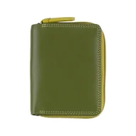 Portfele - Kolorowy portfelik skórzany Visconti RB-53 RFID - limonkowy - miniaturka - grafika 1