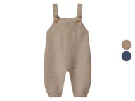 Spodenki dla niemowląt - Lupilu Ogrodniczki niemowlęce z biobawełny - miniaturka - grafika 1