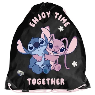 PASO Worek Na Buty Sportowy Gimnastyczny Lilo i Stitch - Worki na buty - miniaturka - grafika 1