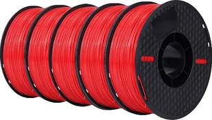 filament ABS do druku 3D, średnica 1,75 mm, szpula 5 kg, czerwony 5 kg - Filamenty i akcesoria do drukarek 3D - miniaturka - grafika 1