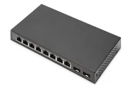 Pozostałe akcesoria sieciowe - Digitus 8-portowy Gigabit + 2 porty SFP Gigabit - miniaturka - grafika 1