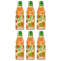 Kubuś Baby Sok 100% po 4 miesiącu jabłko-marchew zgrzewka 6 x 300 ml - Soki i herbatki dla dzieci - miniaturka - grafika 1