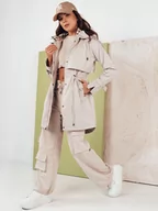 Kurtki damskie - Kurtka damska parka MOZA szara Dstreet TY4286-XL - miniaturka - grafika 1