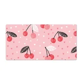 Podkładki na biurko - Podkładka na biurko winyl Miłosne wiśnie 90x45 cm - miniaturka - grafika 1