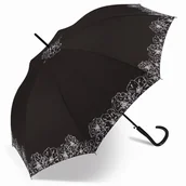 Parasole - Pierre Cardin Happy Rain 82666 parasolka czarna - miniaturka - grafika 1
