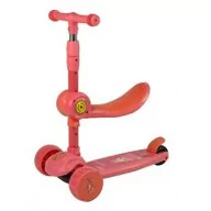 Hulajnogi - Hulajnoga balans. 3 koła światło dźwięk siodełko Leantoys - miniaturka - grafika 1