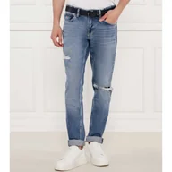 Spodnie męskie - Tommy Jeans Jeansy Scanton Slim Fit - miniaturka - grafika 1