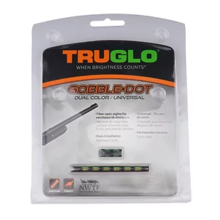 TruGlo - Przyrządy celownicze do strzelby Gobble Dot Universal - TG94D - Amunicja i osprzęt ASG - miniaturka - grafika 1