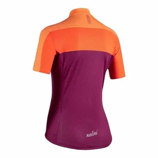 Nalini Bas Lady Country J T-Shirt Damski, Bordowy/Pomarańczowy, M - Koszulki i topy damskie - miniaturka - grafika 1