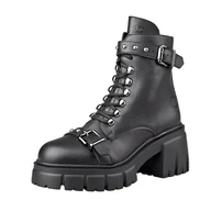 Botki damskie - botki damskie ALTERCORE czarne (TILARA VEGAN BLACK)-38 - miniaturka - grafika 1