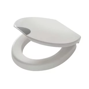 Tiger Deska sedesowa  Comfort Care ze zintegrowaną funkcją podwyższeniem siedzenia i wolnoopadająca, ze stabilnego Duroplast, plastik, kolor biały, 43.9 x 37.1 x 9 cm 250950646 - Deski sedesowe - miniaturka - grafika 1