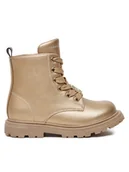 Buty dla chłopców - Tommy Hilfiger Botki T1A5-33562-0376 M Złoty - miniaturka - grafika 1