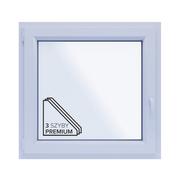 Okna - Okno PCV 3-szybowe fasadowe 85/O5 białe 865x835 mm otwierane do wewnątrz lewe 5901171274762 - miniaturka - grafika 1