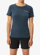 Koszulki i topy damskie - Koszulka damska Vaude Scopi T-Shirt IV - shore blue - miniaturka - grafika 1