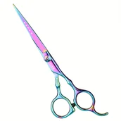 Nożyczki fryzjerskie - TEMU Nożyczki o średnicy 6,5 cala dostępne w różnych kolorach, zaprojektowane do cięcia włosów, idealne dla fryzjerów, salonów, rodzin, mężczyzn, - miniaturka - grafika 1