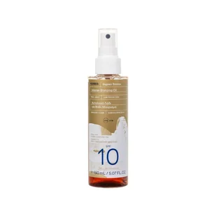 Korres Aegan bronze olejek do ciała SPF10, 150 ml - Samoopalacze - miniaturka - grafika 1