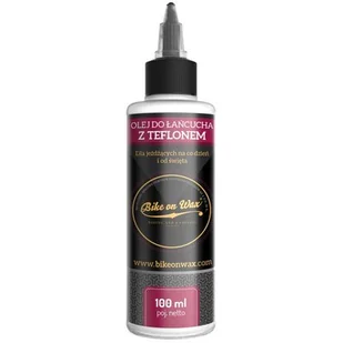 Bike On Wax olej do łańcucha w teflonem Ptfe 100ml - Akcesoria rowerowe - miniaturka - grafika 1