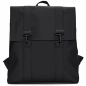 Torby na laptopy - Rains MSN Plecak 40 cm Komora na laptopa black - miniaturka - grafika 1