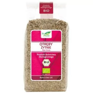 Bio Planet SERIA RÓŻOWA OTRĘBY ŻYTNIE BIO 150 g - - Zdrowa żywność - miniaturka - grafika 1