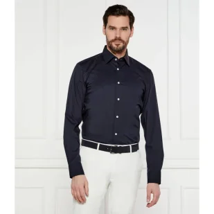 BOSS BLACK Koszula H-HANK-kent-C3-214 Slim Fit - Koszule męskie - miniaturka - grafika 1