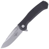 Noże - Nóż składany Maserin Police 680 Black G10, Stonewashed N690 by Nicolai Lilin (680/G10N) - miniaturka - grafika 1