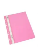 Teczki i skoroszyty - Skoroszyt A4 z perforacją różowy (20szt) - miniaturka - grafika 1