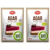 Dodatki do ciast w proszku - Amylon Agar - agar bezglutenowy Zestaw 2 x 10 g Bio - miniaturka - grafika 1
