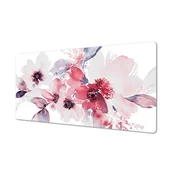 Podkładki na biurko - Mata na wymiar ekologiczny nadruk Białe kwiatuszki, ArtprintCave - miniaturka - grafika 1