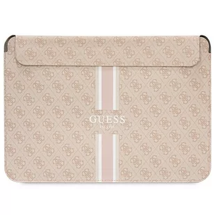 Guess Sleeve GUCS14P4RPSP 14" różowy/ pink 4G Printed Stripes - Plecaki - miniaturka - grafika 1