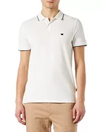 Koszulki męskie - Wrangler Męska koszulka polo, biała (Worn White), rozmiar XXL, Worn White, XXL - miniaturka - grafika 1