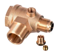 Akcesoria pneumatyczne - Zawór Zwrotny Do Kompresora Sprężarki 3/4 X 1/2 - miniaturka - grafika 1