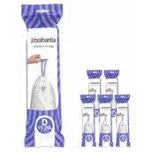 Worki na śmieci - Brabantia Worki do kosza na śmieci D PERFECTFIT 15-20 l, 120 szt. - miniaturka - grafika 1