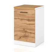 Szafki kuchenne - Szafka kuchenna stojąca z blatem modułowa 50cm spremium dąb wotan - miniaturka - grafika 1