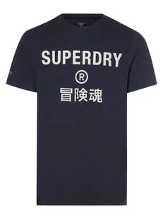 Superdry - T-shirt męski, szary - Koszulki męskie - miniaturka - grafika 1