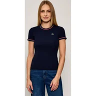 Koszulki i topy damskie - Lacoste T-shirt Slim Fit - miniaturka - grafika 1