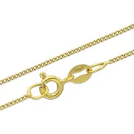 Łańcuszki - Pozłacany łańcuszek ze srebra - miniaturka - grafika 1