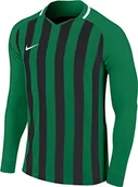 Gadżety dla kibiców - Nike męskie Striped Division III LS trykot, zielony, xl 894087-302 - miniaturka - grafika 1