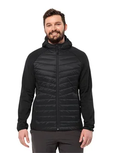 Jack Wolfskin Kurtka hybrydowa "Routeburn Pro" w kolorze czarnym - Kurtki i kamizelki sportowe męskie - miniaturka - grafika 1