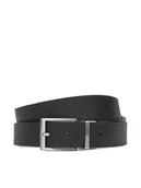 Paski - BOSS Pasek Męski 50537100 Czarny - miniaturka - grafika 1